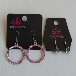 Paparazzi Earrings 2 sets -Never Used